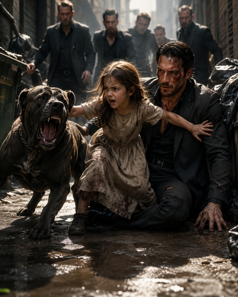 The Mafia Boss Was Cornered In An Alley—A Stray Dog And Little Girl Saved Him