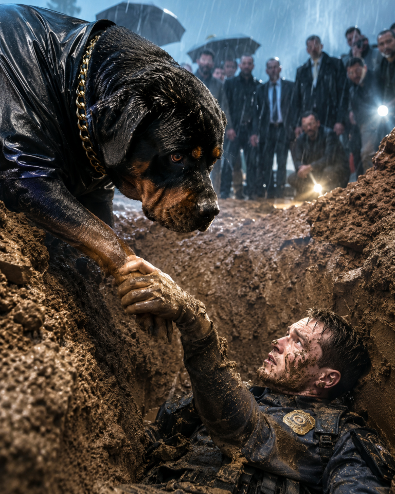 Mafia Boss Dog Saves Officer Buried Alive… What He Did Next Will Break Your Heart True Miracle