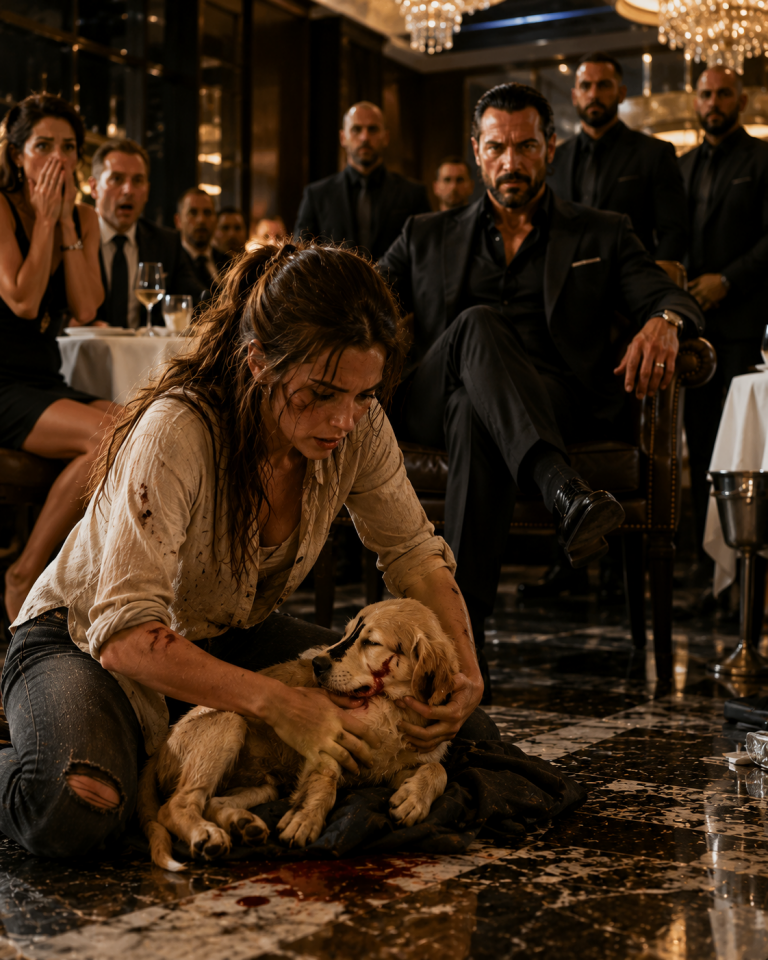 She Ran Into a Mafia Boss’s Restaurant to Save His Dying Dog — Then the Ruthless Don Declared She Was Under His Protection