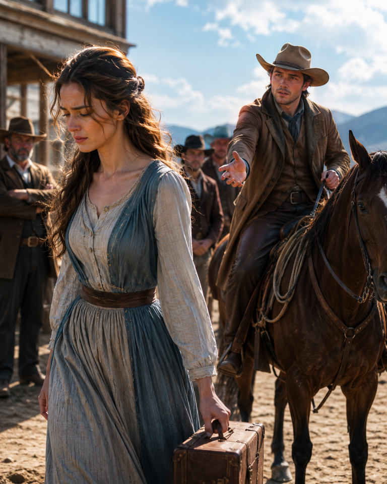 Rejected as a Mail Order Bride, She Turned Away — Until the Cowboy Whispered, ‘Be Mine’