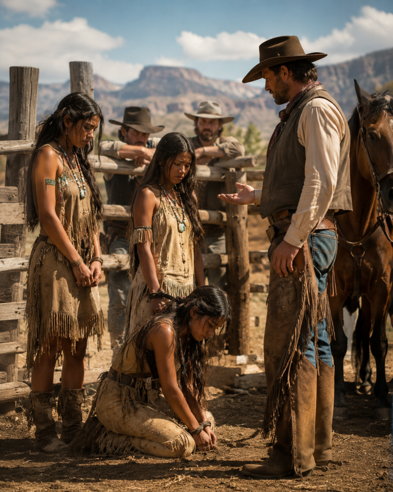 Apache Sisters Sold Like Cattle – Lonely Rancher Who Bought Them Said, “I’ll Take You Home”