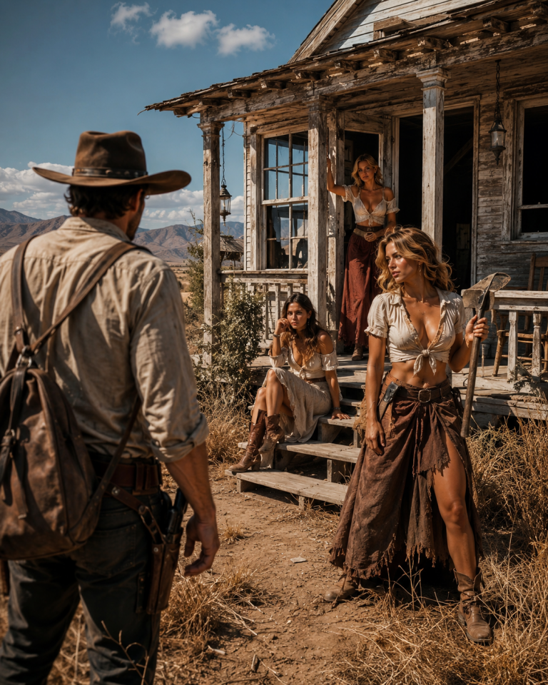 He Moved Into an Abandoned Farm — But 3 Gorgeous Women Were Already There