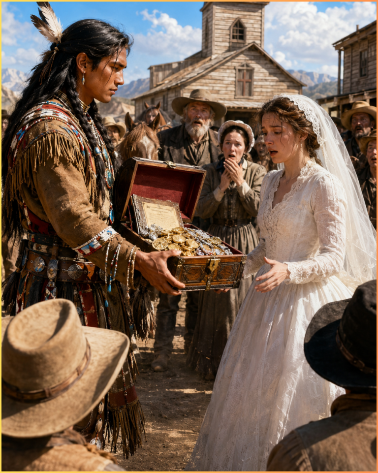 At 19, She Was Forced to Marry an Apache — But His Wedding Gift Silenced the Whole Town