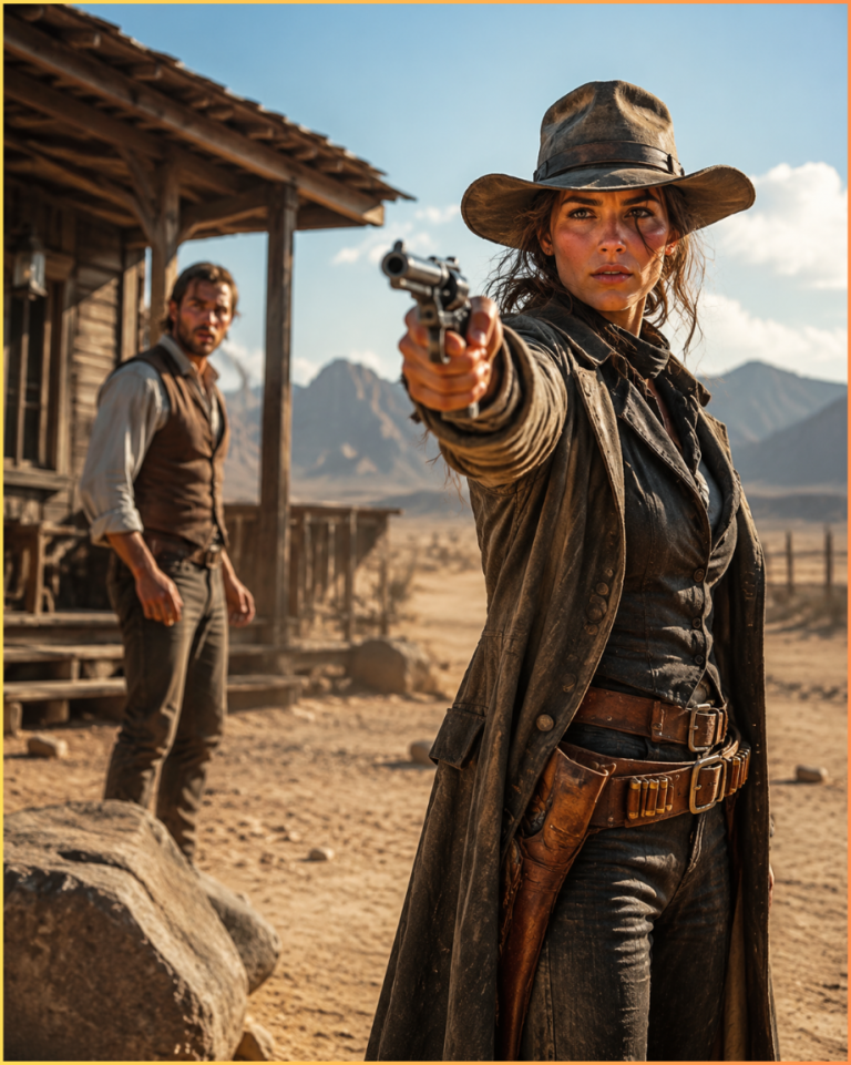 The Bride He Ordered Never Arrived… Until a Fearless Gunslinger Rode Into His Life