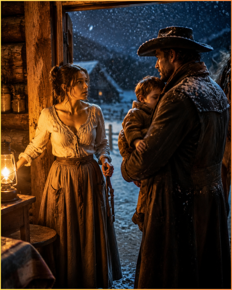 A Poor Young Girl Gave Them Shelter for One Night… The Truth About the Cowboy Left Her Speechless
