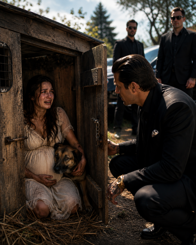 “He Locked His Pregnant Wife In A Dog Shed — Then The Mafia Boss Did The Unthinkable” DARK ROMANCE.