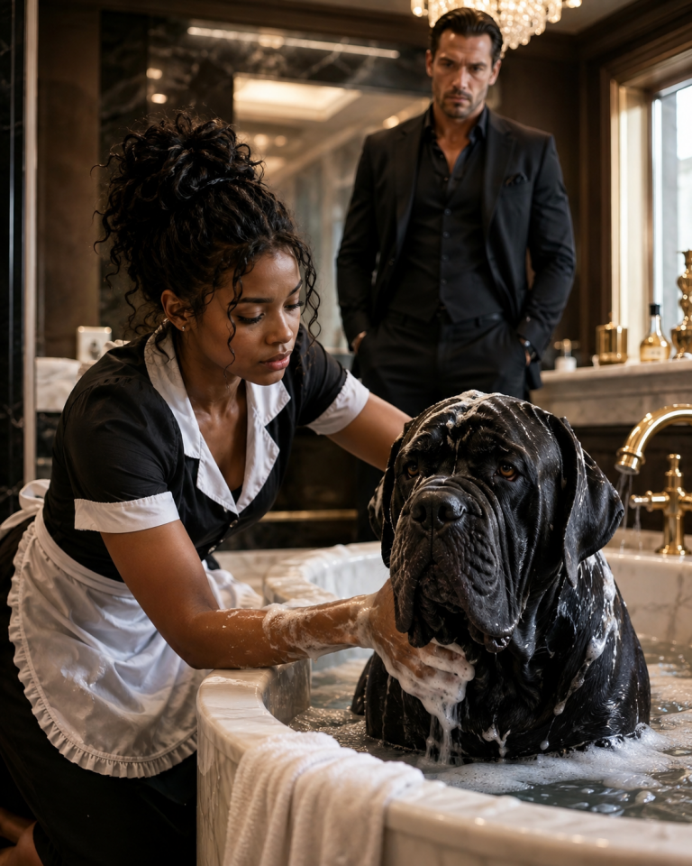 The Clumsy Maid Gave a Bath to a Mafia Boss’s Dog- Then he Refused to Let Her Go