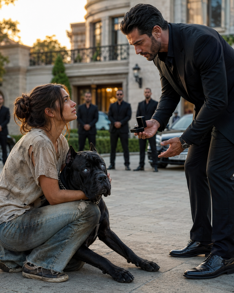 I Rescued the Mafia Boss’s Blind Cane Corso. I Never Expected Him to Say, “Be My Wife.”