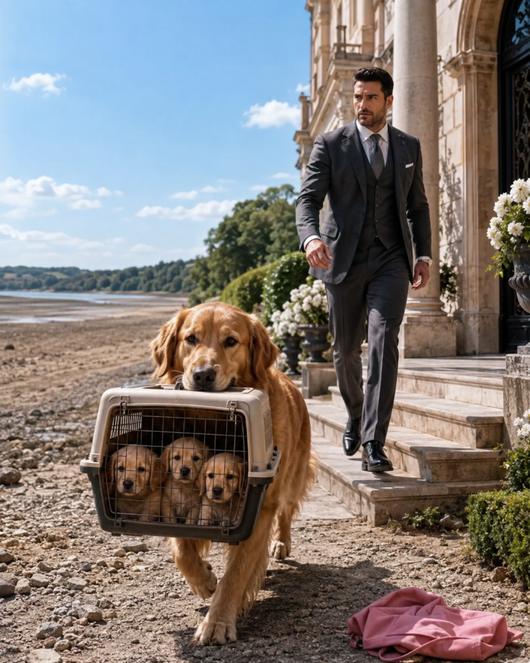 A Silent Dog Arrived At The Mafia Boss’s Home With An SOS Note—Then Everything Changed