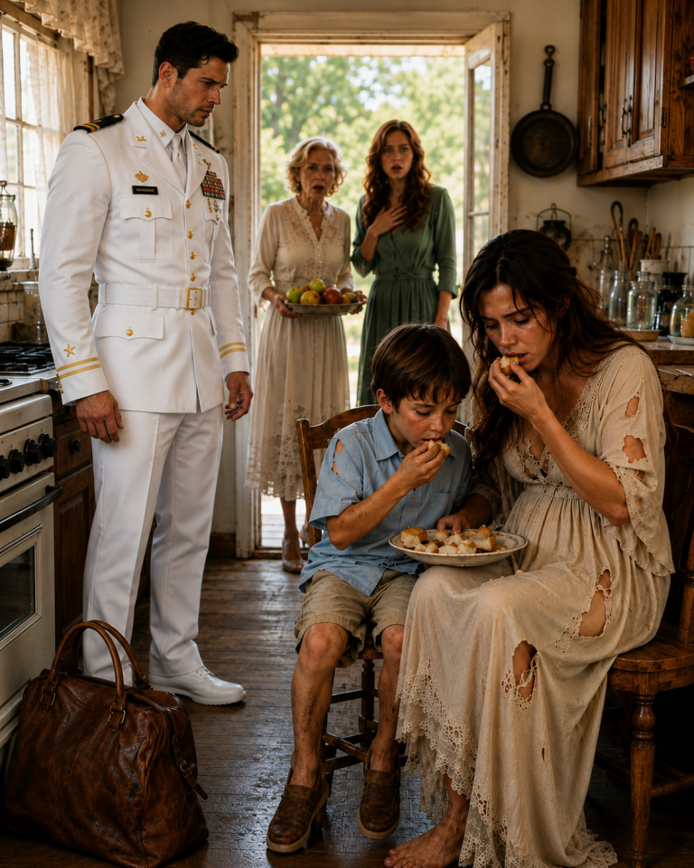 After Five Years in Saudi Arabia, I Came Home Without Warning and Found My Wife and Son Starving in a Shed Behind the Mansion I Had Paid For—While My Mother and Sister Were Inside Throwing a Lavish Party With the Money I Sent Home.