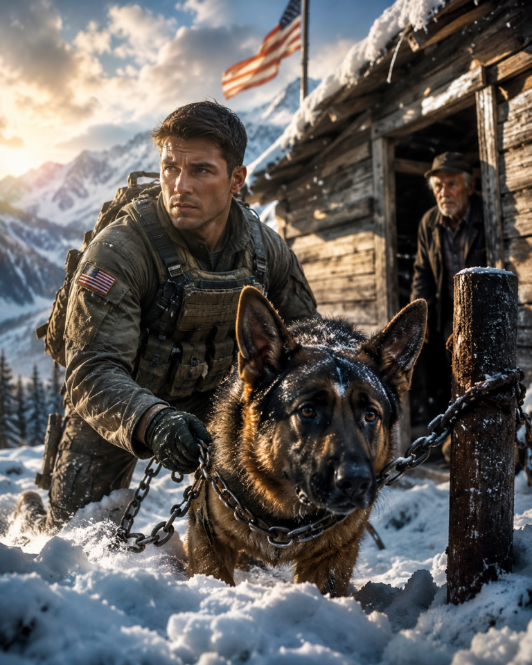A Navy SEAL Came Home to Guard His Grandfather’s Snowbound Legacy — Then a Chained K9 Led Him Bac…