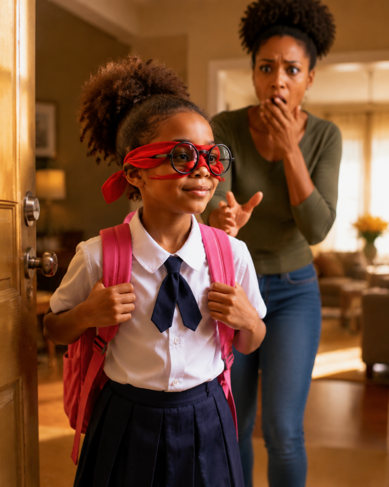 My Daughter Came Home With Glasses Tied In Red Cloth — When I Learned The Truth, I Wished I’d Burned Them