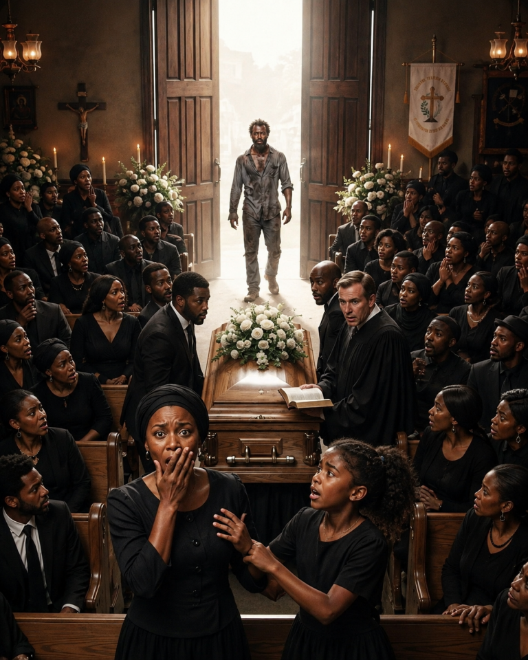 The Funeral Was Ready to Start… Until the Man Everyone Buried Walked Into the Church Alive.