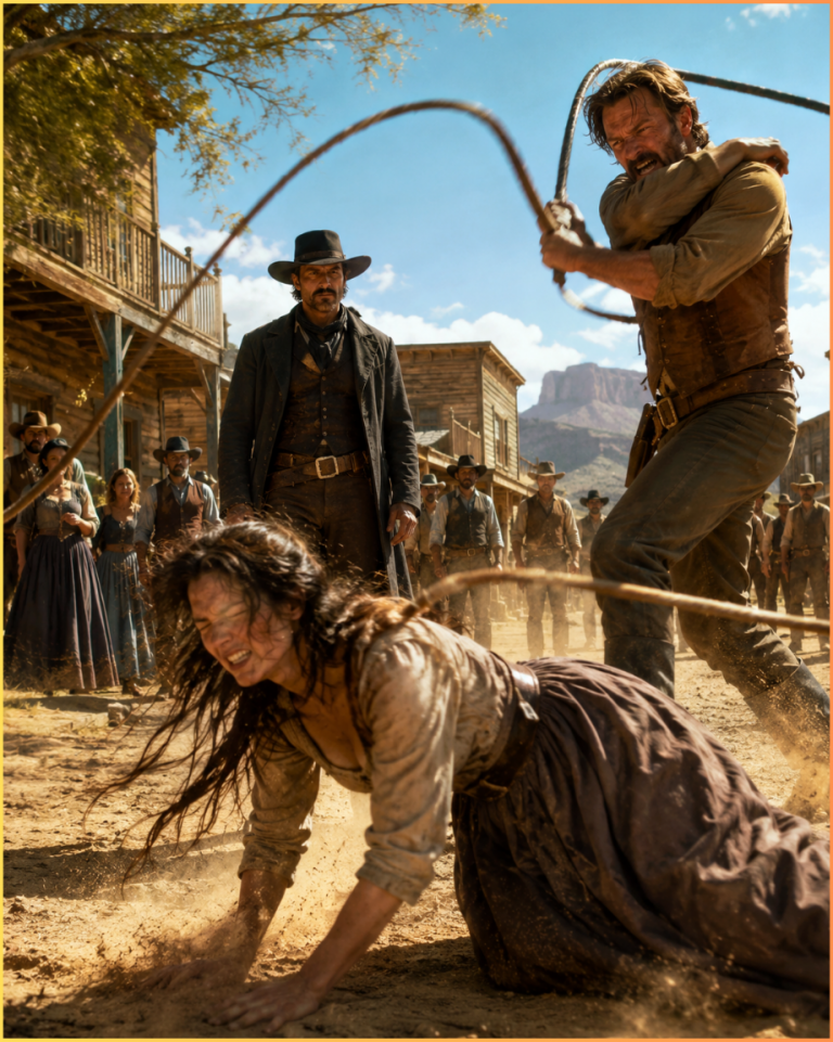 They Horsewhipped The Widow for Her Late Husband’s Mistakes — Until a Gunslinger Drew the Line