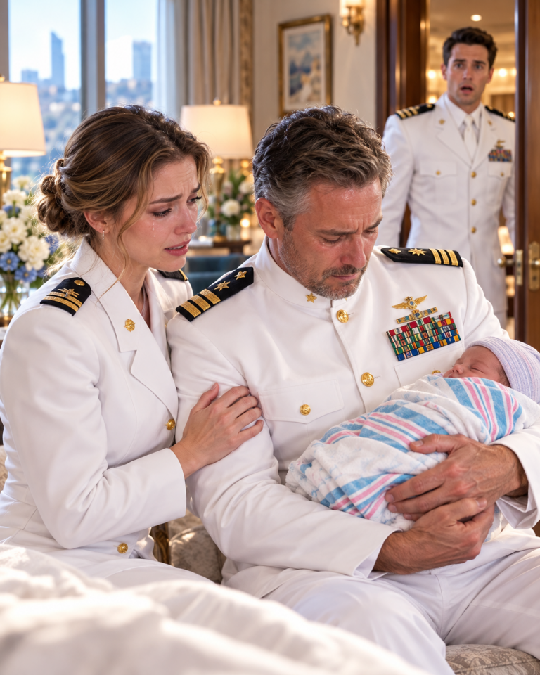 My Husband Skipped Our Son’s Birth For His Mother’s Sixtieth Dinner — Three Days Later, He Went Pale At The Sight Of The Man Rocking Our Newborn