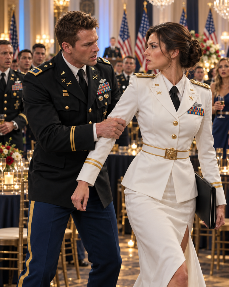 Her brother tried to throw her out of his promotion party for embarrassing him—then his brigade commander walked in, called her “General,” and the entire room went silent