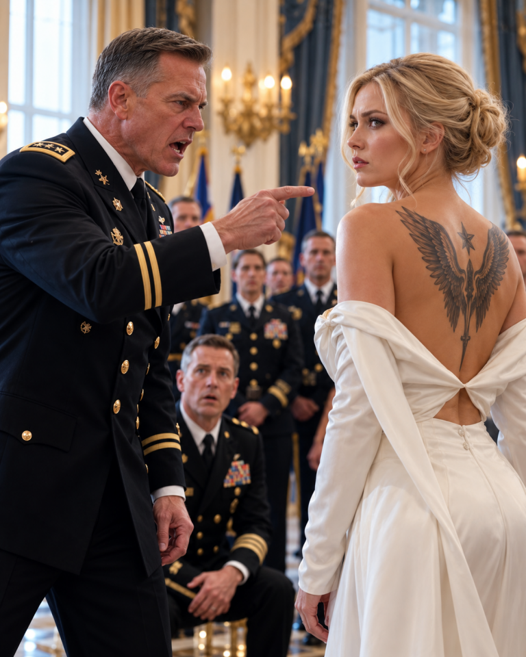 My own father called me a traitor and ripped the insignia from my uniform in a Pentagon hall—then a hidden symbol appeared across my back, and an admiral stood, saluted me, and whispered, “Sir… you need to stop.”