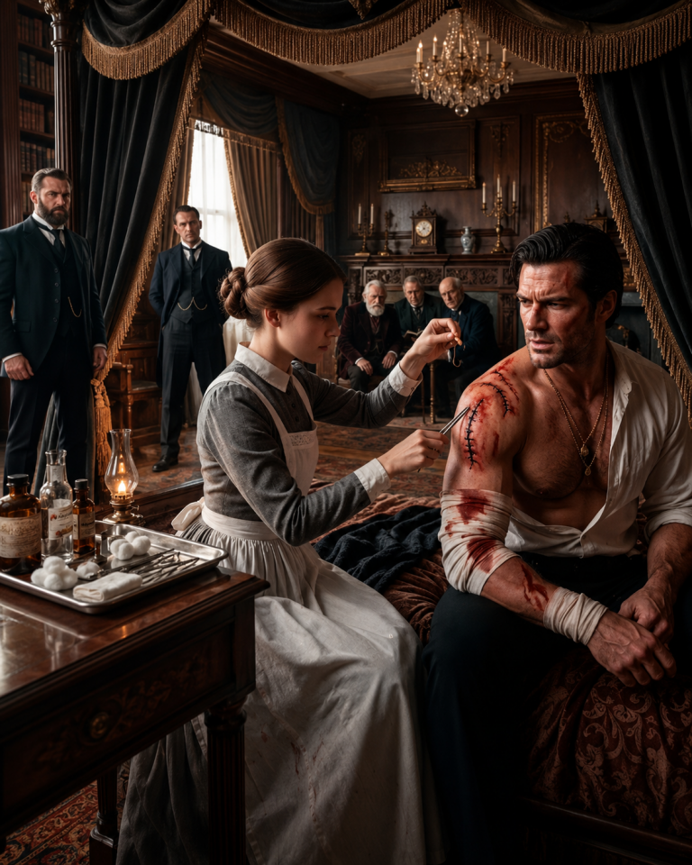 The Physicians Gave Up on the Duke’s Only Son – The Herbwoman They Scorned Stayed the Whole Night…