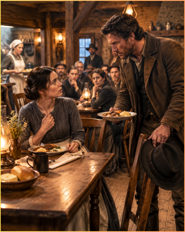They Always Sat Her Nearest the Kitchen — Then One Rancher Carried His Plate to Her Table