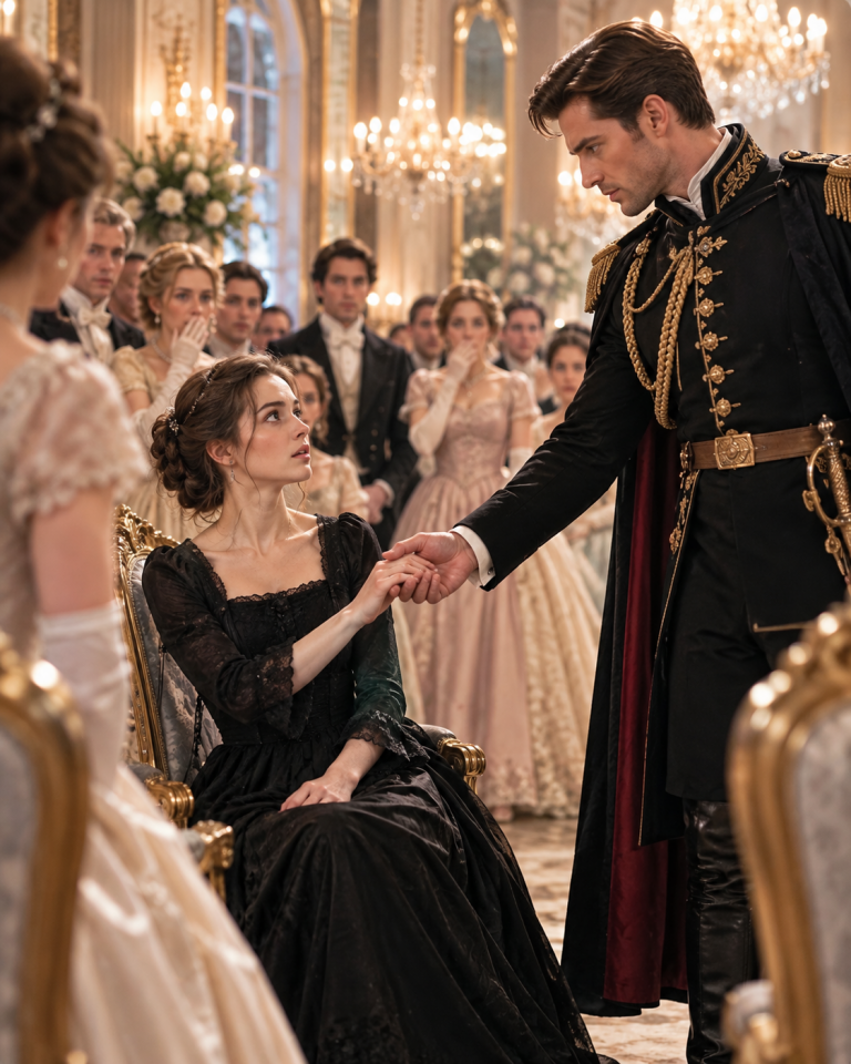She Was Forced to Wear Black and Sit in Silence… Until the Feared Duke of War Chose Her